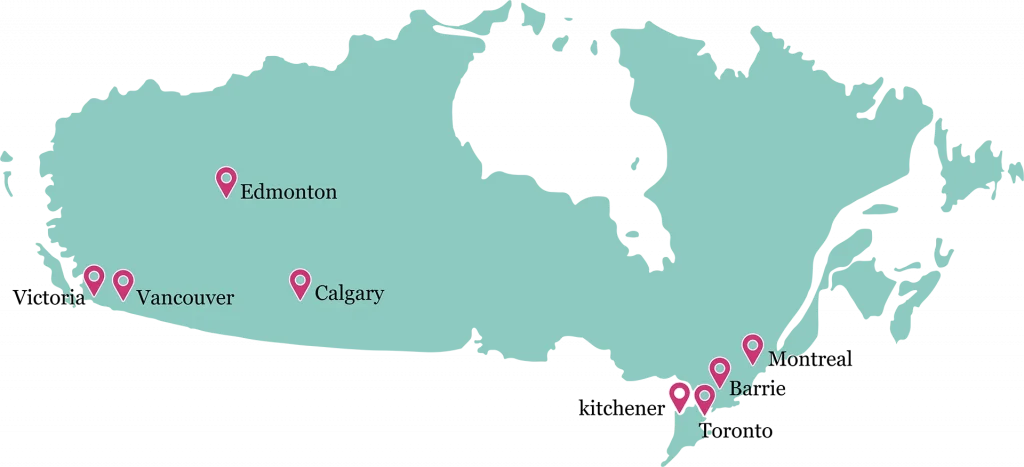 Feel Fabulous Mobile Spa Locations Across Canada | Contact & Service Areas