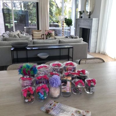 Goody bags by Feel Fabulous Mobile Spa