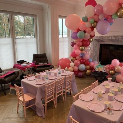 Mobile Spa Party decoration idea